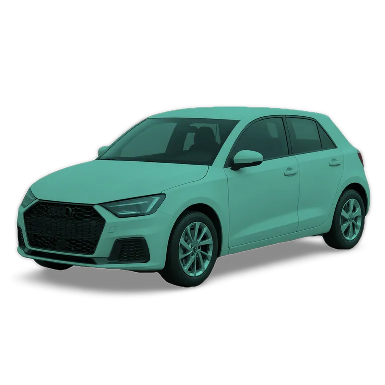 Illustrazione 3D di un'Audi A1