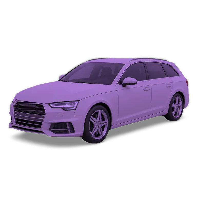 Illustrazione 3D di un'Audi A4