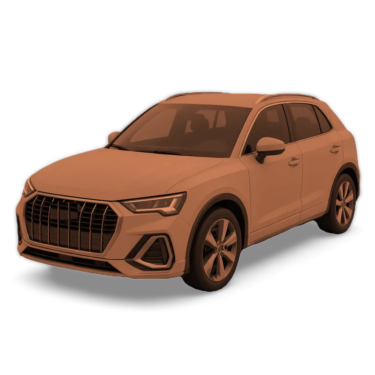 Illustrazione 3D di un'Audi Q3