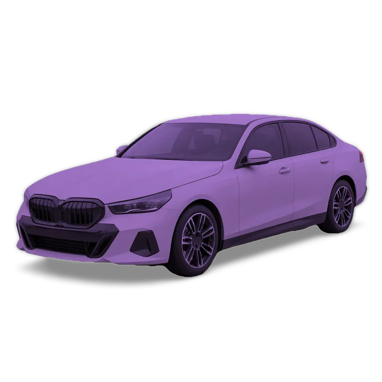 Illustrazione 3D di una BMW Serie 5