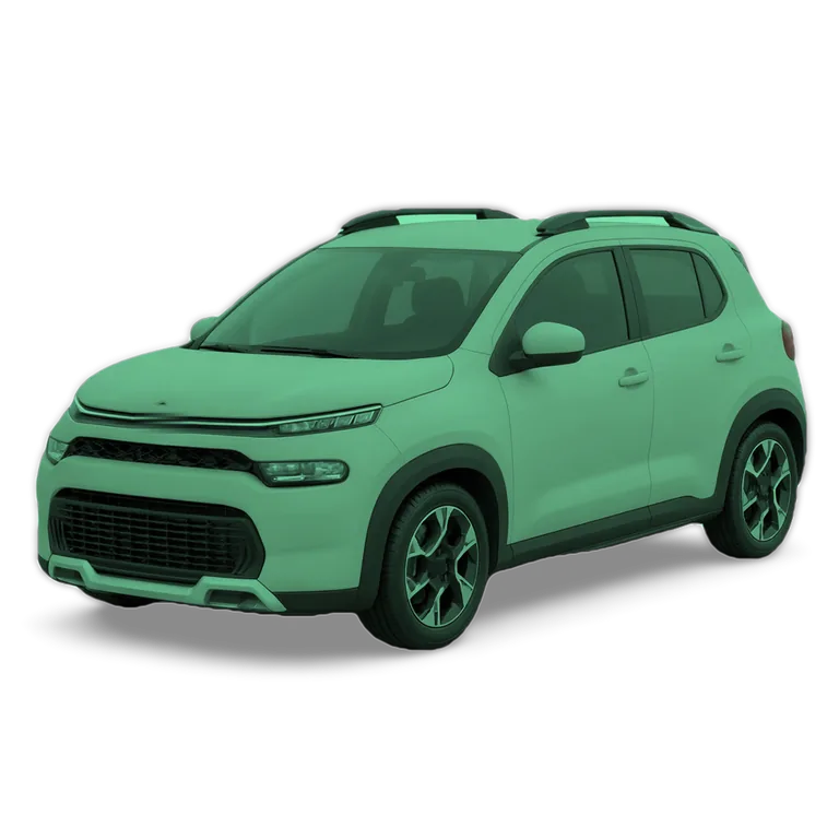 Illustrazione 3D di una Citroën C3 Aircross