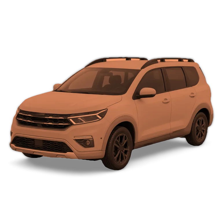 Illustrazione 3D di una Dacia Jogger