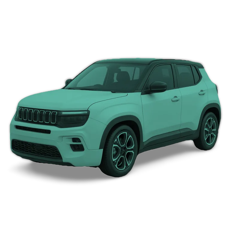 Illustrazione 3D di una Jeep Avenger