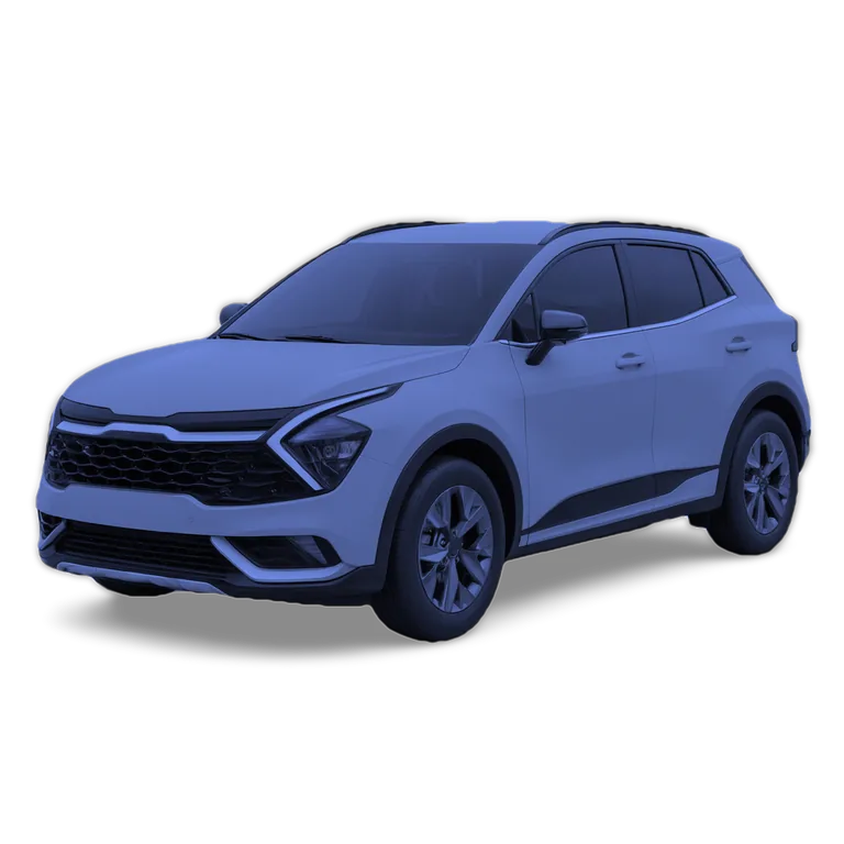 Illustrazione 3D di una Kia Sportage