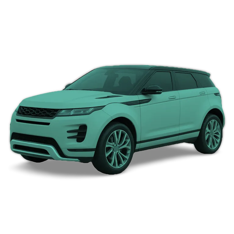 Illustrazione 3D di una Land Rover Range Rover Evoque