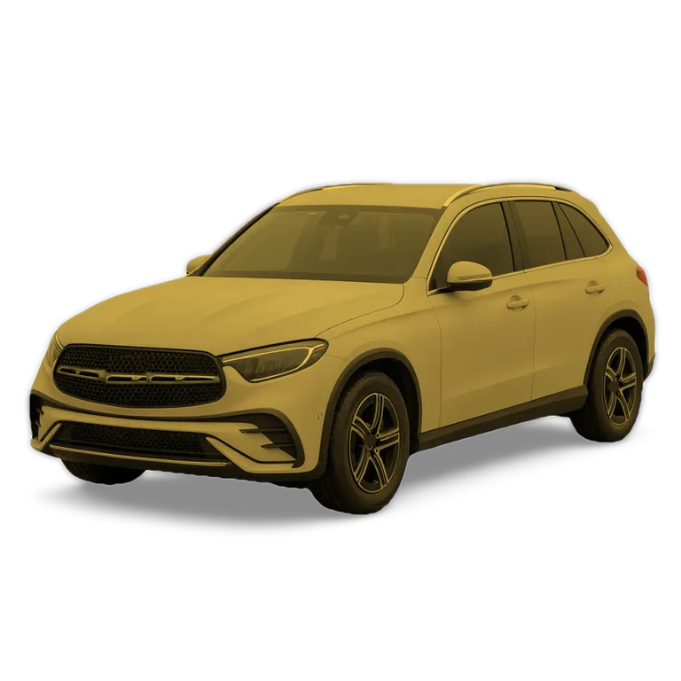 Illustrazione 3D di una Mercedes-Benz GLC