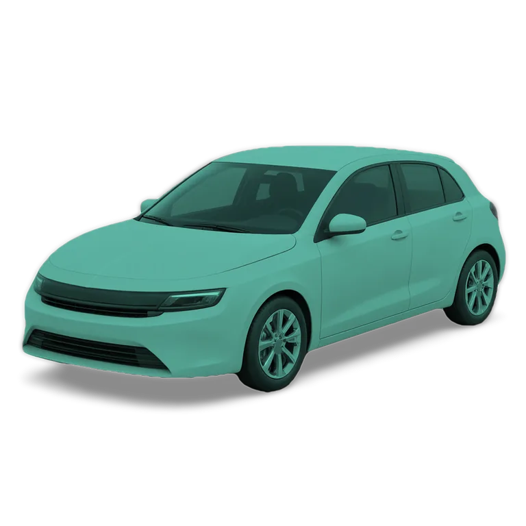 Illustrazione 3D di un'Opel Astra