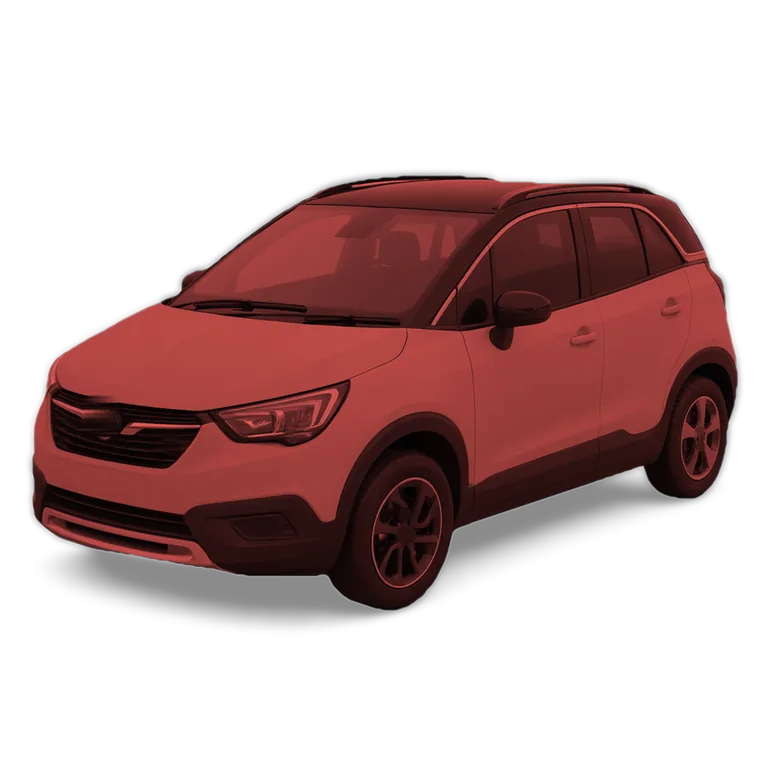 Illustrazione 3D di un'Opel Crossland