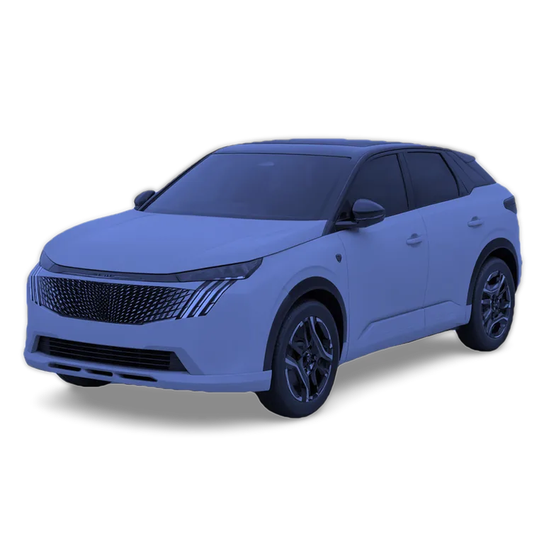 Illustrazione 3D di una Peugeot 3008