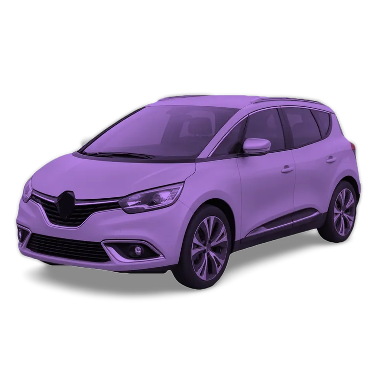 Illustrazione 3D di una Renault Scenic