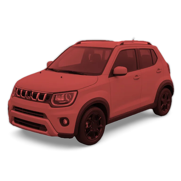 Illustrazione 3D di una Suzuki Ignis