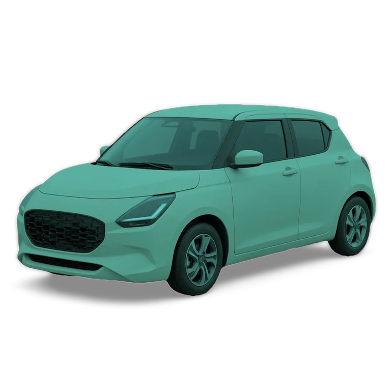Illustrazione 3D di una Suzuki Swift