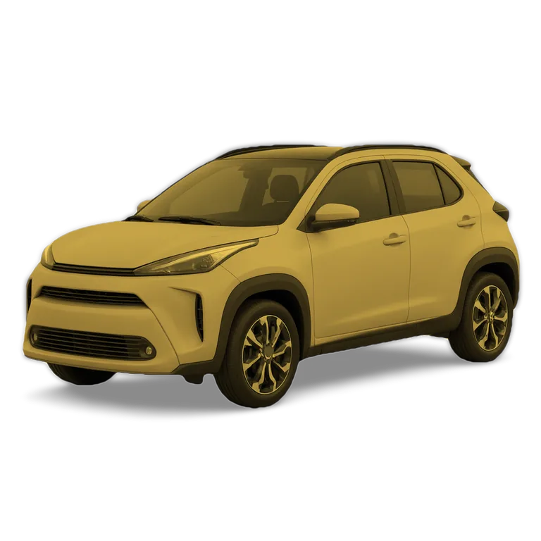 Illustrazione 3D di una Toyota Yaris Cross